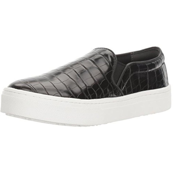 Sam Edelman Shoes - Sam Edelman | Lacey Black Crocodile Slip Ons